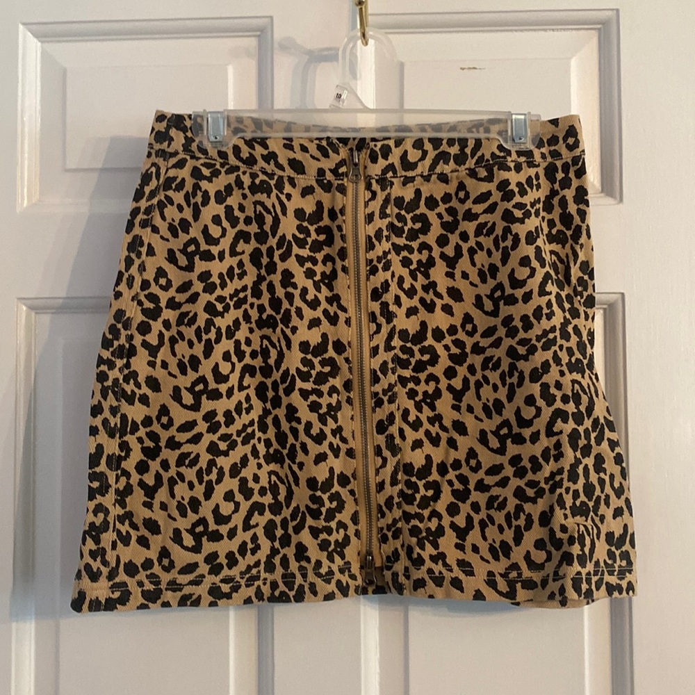 Altar’d State Cheetah Print Skirt